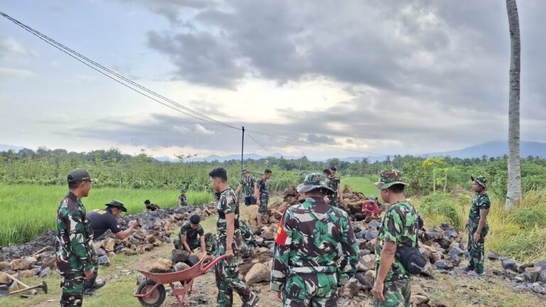 Pastikan Manfaat Tepat Sasaran, Dandim 0825/Banyuwangi Tinjau Langsung Sumur Bor dan Irigasi TMMD ke-125 di Siliragung