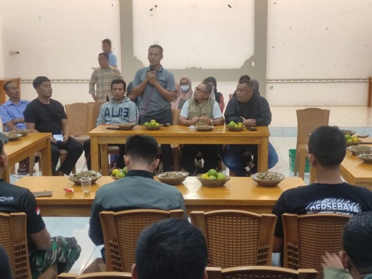 Pisah Sambut Satgas Yonif 527/Baladibya Yudha di Kantor Desa Siliragung