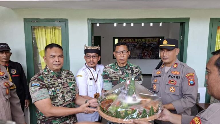 Sinergi Kalibaru Kian Solid! Koramil 0825/05 Gelar Tasyakuran HUT ke-80 TNI, Dihadiri Seluruh Elemen Masyarakat