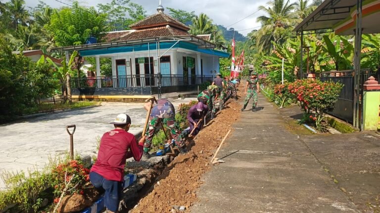Kegiatan TNI Manunggal Membangun Desa (TMMD) ke-126 Kodim 0818/Malang-Batu terus menunjukkan progres signifikan di lapangan