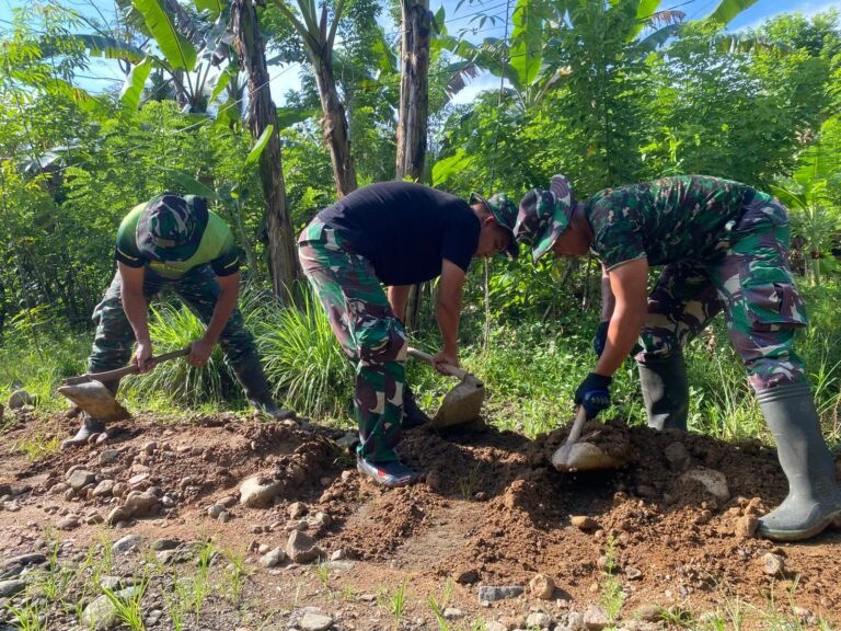 Program TNI Manunggal Membangun Desa (TMMD) ke-126 Kodim 0818/Malang-Batu terus menunjukkan hasil nyata di lapangan