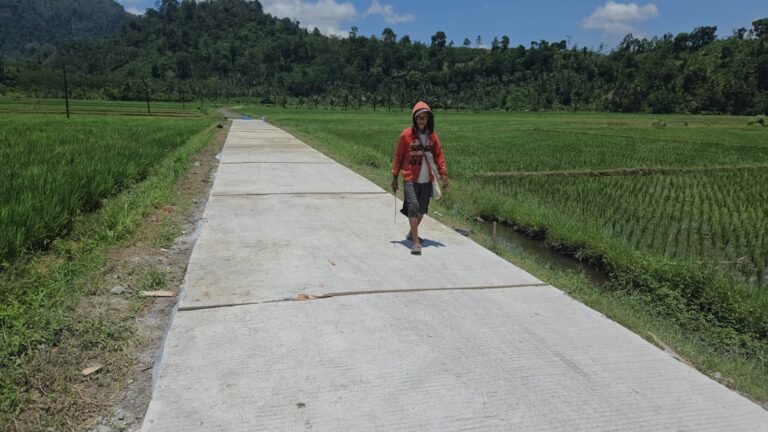 Kerja keras Satuan Tugas (Satgas) TNI Manunggal Membangun Desa (TMMD) ke-126 Kodim 0818/Malang-Batu bersama masyarakat kini mulai membuahkan hasil nyata