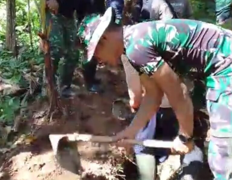 ‎TMMD 126, Pipanisasi Lebakharjo Capai 80 Persen