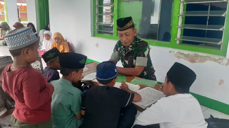 ‎Pembinaan Mental Spiritual di TPQ Al Amin TMMD ke-126