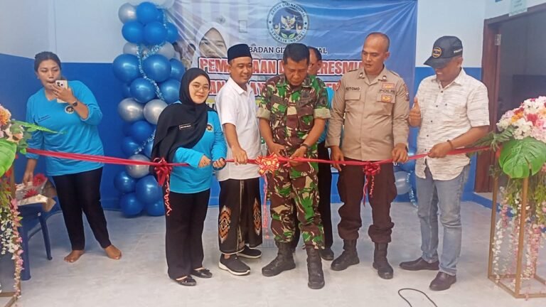 Danramil 0825/09 Tegaldlimo Resmikan SPPG Kendalrejo, Jamin Pemenuhan Gizi Pelajar di Tiga Desa