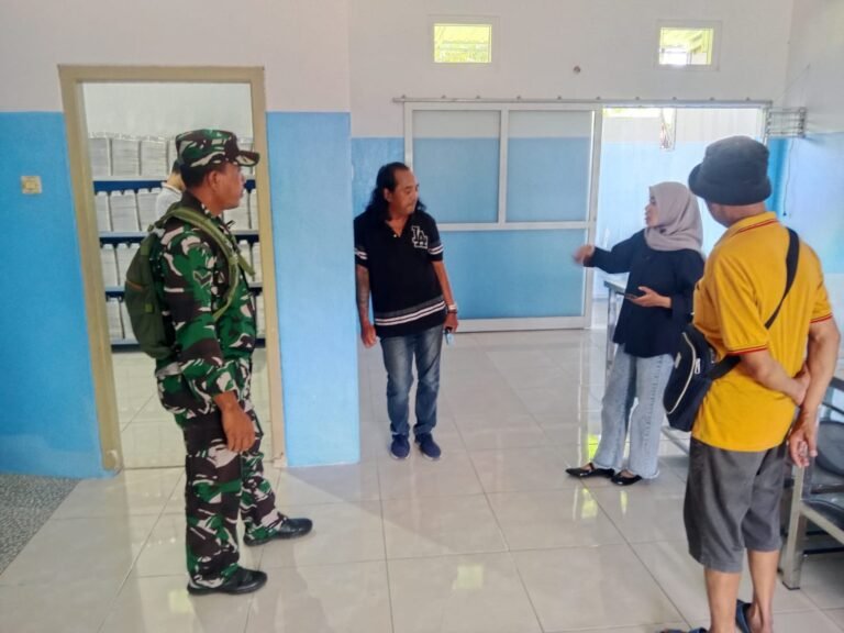 Babinsa Sarongan Monitor dan Pengecekan Dapur Makan Bergizi Gratis Bersama SPPI Banyuwangi