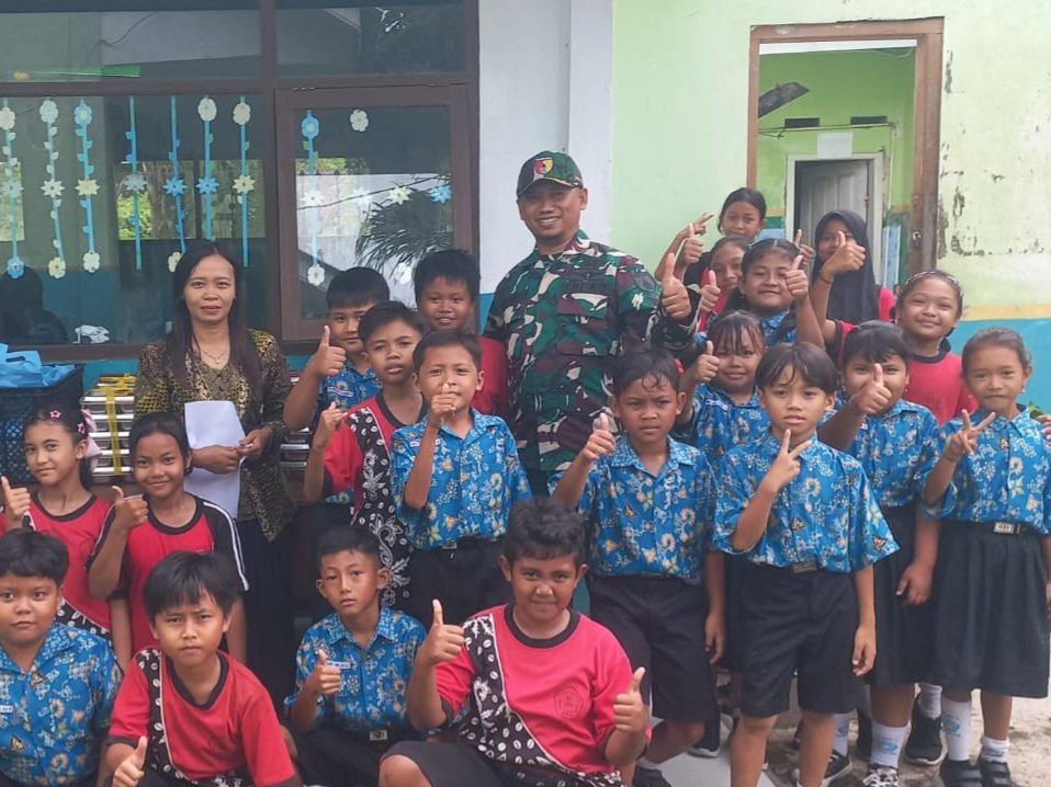 Koramil 0825-11/Pesanggaran Pendistribusian dan Pendampingan Makan Bergizi Gratis
