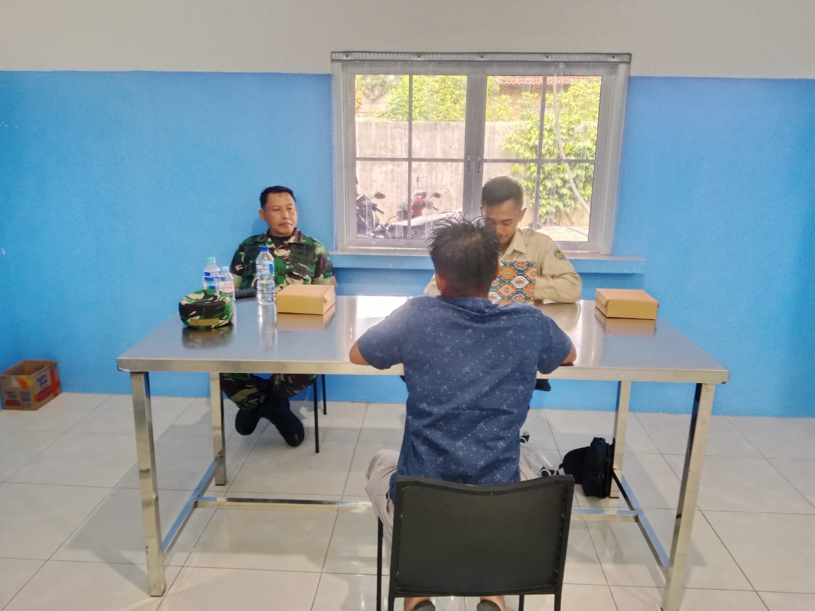 Danramil Beserta Anggota Koramil 0825-11/Pesanggaran Menghadiri Interview Calon SPPG Sarongan