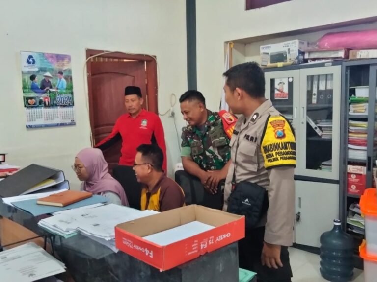 Babinsa Pesanggaran Aktif Harmonis Hubungan Kerja Bersama Dengan Aparat Desa