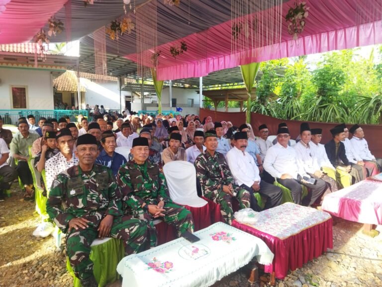 Koramil Pesanggaran Menghadiri Santunan Anak Yatim Piatu dan Buka Bersama di Mushola Darussa’adah Desa Kandangan