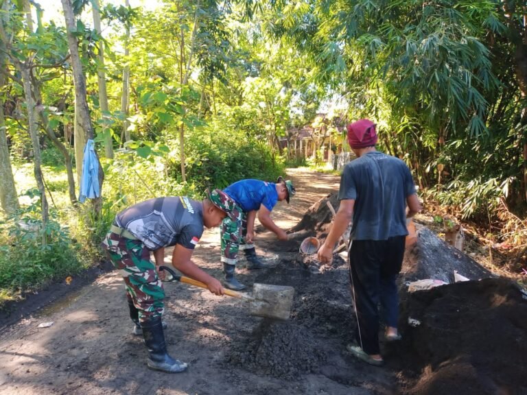 Pembangunan TPT di Dusun Klagin Capai 85 Persen