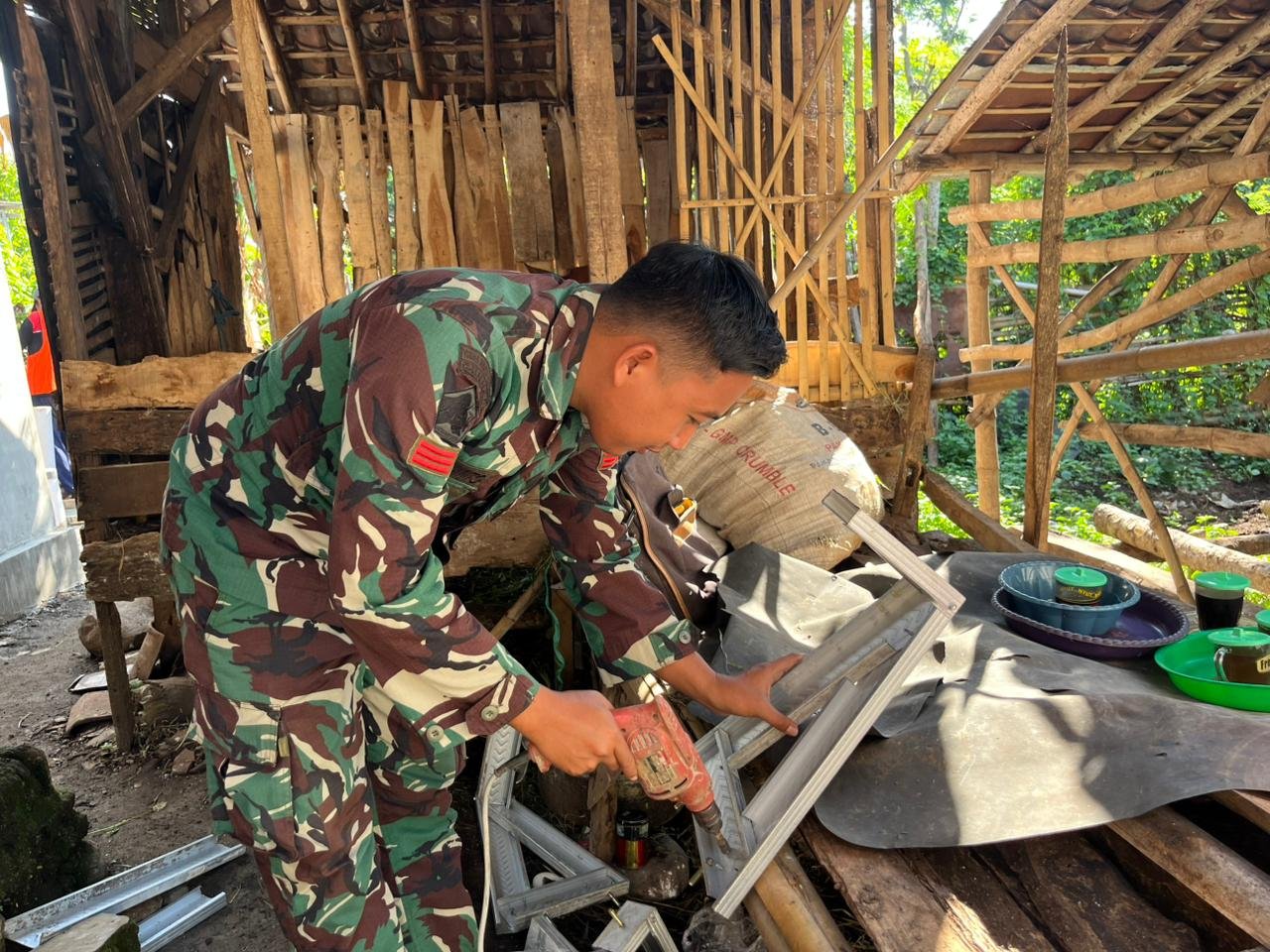 Sanitasi Milik Rosida di Dusun Klagin Desa Brabe Sudah 90 Persen