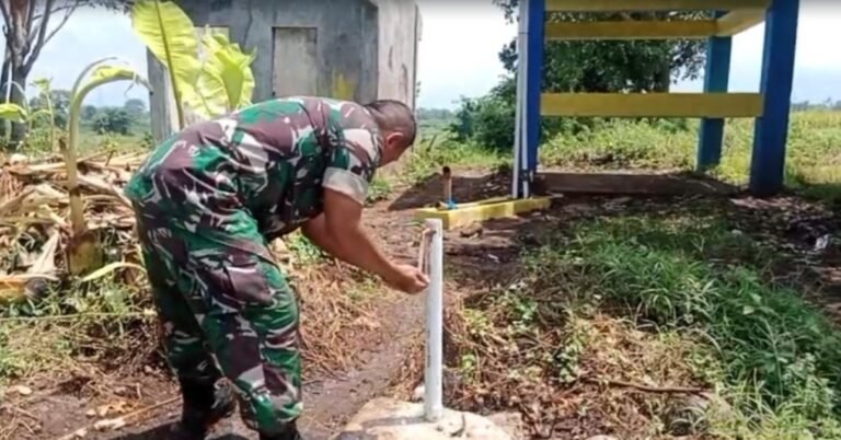 TMMD Ke-128 Kodim 0820/Probolinggo, Pembangunan Sumur Bor Dukung Lahan Pertanian di Wilayah Pedesaan