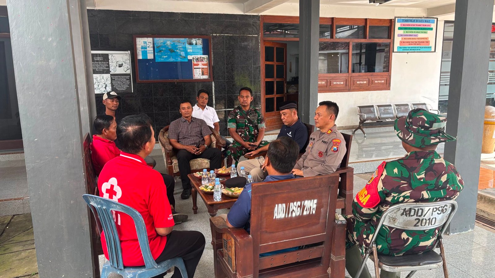 Kegiatan Rakor Forpimka terkait Pelaksanaan Petik Laut 1 Suro Pantai Lampon Pesanggaran